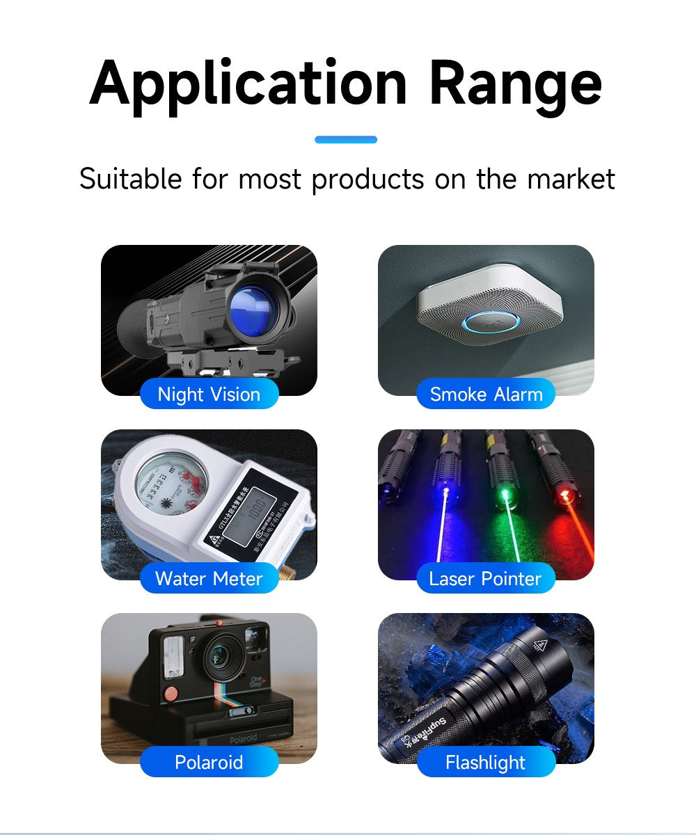 Batería recargable Original CR123A, 3,7 V, litio CR123 16340 16350 CR17345, bate