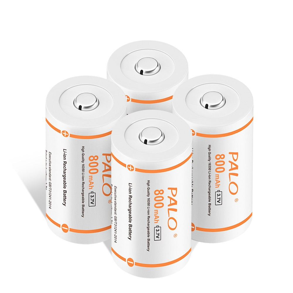 Batería recargable Original CR123A, 3,7 V, litio CR123 16340 16350 CR17345, bate